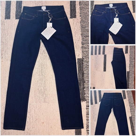 Sunspel Denim - Sunspel Navy Women's Skinny Jeans